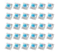 Axe de remplacement clavier mécanique - Ensemble 30 interrupteurs à clé DIY, conception robuste arbre transversal, action pression douce | Accessoire Essentiall pour les projets construction personnal