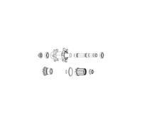 Sram, HUB AXLE SP9 DB Unisexe Adultes, Noir-Noir