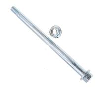 Axe de roue avant/arrière M15 for moto tout-terrain PIT PRO Trail 125cc, 150cc, 200cc et 250cc, 205mm, 210mm, 215mm, 220mm, 225mm, 230mm, 235mm, 240mm, 245mm, 250mm(M15-230mm)