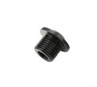 Axe de roue avant pour SurRon pour Light Bee S/X 20 mm fourche traversante en alliage d'aluminium haute résistance pour moto tout-terrain électrique tout-terrain Noir (1 écrou)