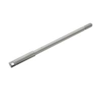 Axe de roue avant, zingué - pour frein à tambour et entraînement de compteur de vitesse de moyeu - Simson S50, S51, S70, S53, S83