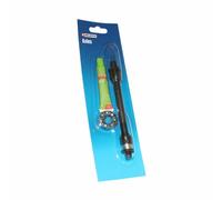 Axe de roue vtt arriere creux weldtite d 10 x 140mm avec graisse et cage a bille