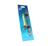 AXE DE ROUE VTT ARRIERE PLEIN CHROME WELDTITE D 9.5 x 175mm AVEC GRAISSE ET