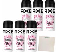 AXE Anarchy for Her Lot de 6 déodorants en spray sans sels d'aluminium pour femme - 150 ml - Déodorant pour femme - Combat les bactéries responsables des odeurs et absorbe les odeurs désagréables
