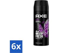Axe Déodorant Body Spray Excite 150 ml - Pack avantage - 6 pièces