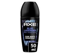 AXE Déodorant Homme Spray Blue Lavender 50ml | 72h de Protection Anti-Odeurs,Collection Parfum Prestige,Vanille Orange & Bois de santal,2x Plus d’Actifs Anti-Odeurs au Zinc
