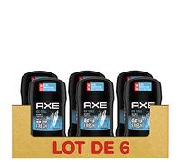 AXE Déodorant Homme Stick Ice Chill, 48h non-stop frais, parfum rafraîchissant de menthe glaciale et citron (Lot de 6x50ml)
