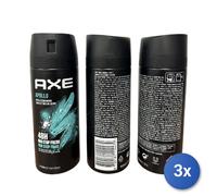 Axe Déodorant Spray 150 Ml 3x Apollo