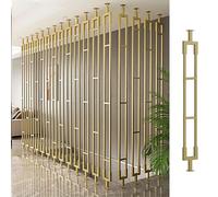 Axe d'escalier en fer forgé robuste - Balustres modernes pour usage intérieur/commercial 1,9 m Garde-corps de sécurité et cloisons de séparation de pièce H-190 cm, design durable et élégant