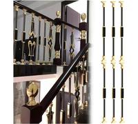 Axe d'escalier réglable en aluminium et rails de rampe - Poteaux de clôture de sécurité durables pour un soutien sécurisé de la main courante dans les hôtels, balcons, appartements