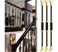Axe d'escalier réglable en aluminium et rails de rampe - Poteaux de clôture de sécurité durables pour un soutien sécurisé de la main courante dans les hôtels, balcons, appartements