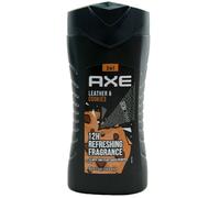 Axe Douche Cuir & Cookies 1 X 250ml 3in1 -body -face -hair - 12h Rafraîchissant