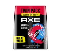 Axe Dual Action Body Spray dodorant pour une longue protection d'odeur durable Essence Black Pepper & Cedarwood Mens dodorant formul sans alum