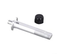 Axe en acier pour Daiwa pour zillion 21 pour broche en acier alphas | Longueur : 50,5 mm, poids : 5,8 g, finition en métal argenté, rotation fluide, pièce de rechange directe