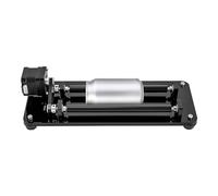 Axe en Y - Roulette rotative pour gravure - Axe rotatif à 360° - Pour gravure cylindrique - 3 niveaux réglables de 3 à 20 cm - 310 x 120 x 85 mm - Noir
