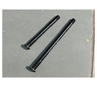 Axe Fourche VéLo,Axe Traversant VéLo Nouveau essieu à travers - 2 pcs essieu (avant et arrière) 100mm * Axe de 12 mm Fourche avant + 142mm * Cadre d'essieu 12mm * 12mm Accessoire de Fourche de vélo