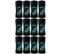 Axe Gel Douche Apollo 12 X 250ml 12H Rafraîchissant 3in1 Corps - Cheveux -