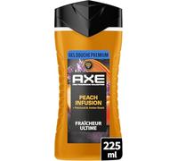 AXE - Gel Douche - Collection Prestige - Peach Infusion - 12h de fraîcheur - Parfum frais frais de pêche, patchouli et ambre - 225ml