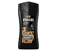 AXE Gel Douche Collision Cuir & Cookies, Boost, Fraîcheur et Propreté, 250ml