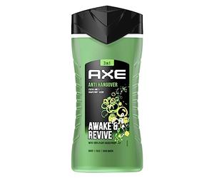 Axe Gel douche et shampoing 3 en 1 anti-accrochage pour une fraîcheur et un parfum longue durée testés dermatologiquement 250 ml 1 pièce