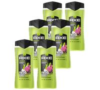AXE Gel Douche et Shampoing 3 en 1 Epic Fresh - Pack économique 6 x 400 ml - Pour hommes - Parfum irrésistible d'Ax pendant 12h