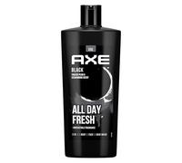 AXE - Gel Douche Homme 5en1 Black - 24h Hydratant - 87% d'Ingrédients d'origine naturelle - parfum baies noires & bois de cèdre - 700ml