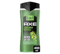 AXE - Gel Douche Homme 5en1 Lendemain Difficile - 24h Hydratant - 87% d'Ingrédients d'origine naturelle - parfum agrumes - 400ml