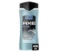 AXE - Gel Douche Homme 5en1 Re-Load - 24h Hydratant - 87% d'Ingrédients d'origine naturelle - parfum frais & vivifiant - 400ml