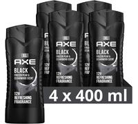 Axe Gel Douche Homme Black 4 X 400 Ml