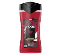 AXE Gel Douche Homme Collection Prestige Cherry Fizz -12h de fraîcheur - parfum frais de pomme, eucalyptus, ambre et cerise - 225ml