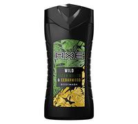 AXE - Gel douche Wild parfum Green Mojito and Cedarwood (mojito vert et bois de cèdre) pour une expérience de douche rafraîchissante au parfum exotique, 250 ml