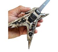 AXE Heaven Dimebag Darrell Dean Razorback Mini Guitare - Modèle de Collection Rust Razorback