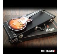 Axe Heaven Mini Guitar Replica Collectible Black Guitar Case [] Figure, Colle