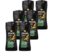 Axe Hommes 3 en 1 Gel Douche, Nettoyant Visage & Shampooing Wild Mojito et Bois de CèdreXL 6 x 400 ml
