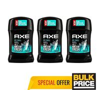 Axe Ice Chill Stick Déodorant 48H Fraîcheur Sweat Odeur Protect Mint Citron...