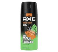 Axe Jungle Fresh Body Spray Déodorant sans sel d'aluminium offre une protection efficace contre les odeurs corporelles pendant 48 heures, 150 ml