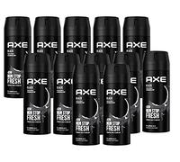AXE Déodorant spray pour homme sans aluminium Noir – Lot de 12 x 150 ml