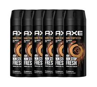 AXE Lot de 6 déodorants en spray Dark Temptation - 150 ml - Sans sels d'aluminium