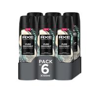 Axe Lot économique de déodorants en spray pour homme Pure Coconut Premium 6 x 150 ml