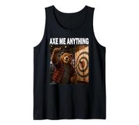 Axe Me Anything de Hache Bûcheron Lanceur de Hache T-Shirt Débardeur
