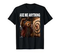 Axe Me Anything de Hache Bûcheron Lanceur de Hache T-Shirt T-Shirt Graphique avec Valeur