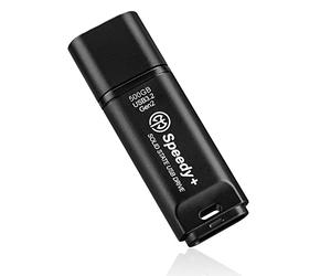 AXE MEMORY SPEEDY+, 500Go Solid State clé USB, USB 3.2 Gen2 UASP SuperSpeed+. Jusqu'à 600 Mo/s en lecture, 500 Mo/s en écriture