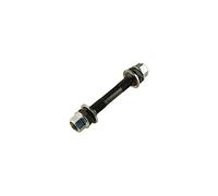 Axe moyeu roue av d14 bmx plein l140 cr-mo (complet 7 pieces)