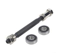 Axe pour avant Vélo 108mm en Acier pour VTT et pour vtc Axe pour | Acier , longueur 145mm, diamètre 9mm, pour roue arrière, compatible pour vtt et VTC(Rear)
