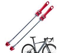 Axe Rapide pour Vélo,1 Paire Axe à Déverrouillage Rapide avec Levier | Conception Précise et Fonctionnement Fluide pour Cyclisme Route et VTT