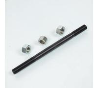 Axe roue arrière compatible avec mobylette Peugeot 103 RCX Ø12mm L182mm M12 P100 cyclomoteur mob