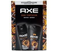 Axe Set de Cadeau Sombre Tentation 1 = 1 X 150ml Spray pour Corps + 250ml Douche