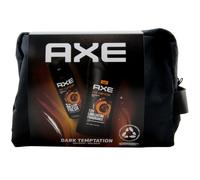 Axe Sombre Tentation Set de Cadeau Avec Trousse Rangement 1 X 150ml Deo + 250ml
