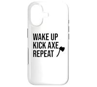 Axe Throwing Party Decorations AX Wake Up Kick Axe Repeat Coque pour iPhone 17
