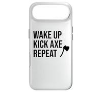 Axe Throwing Party Decorations AX Wake Up Kick Axe Repeat Coque pour iPhone Air